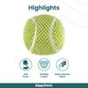 Zippy Paws SportsBallz Tennis Ball Plush Toy for Dogs Dogs-Toys Zippy Paws