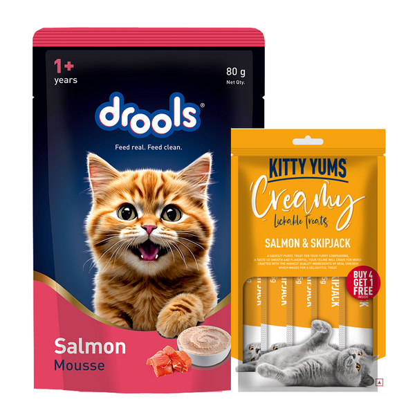 Drools Salmon Mousse Adult Cat Wet Food