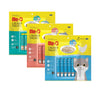 Me O Creamy Chicken & Liver, Salmon and Bonito Cat Treat Combo Cats-Treats & Others Me O 3x300 (60pcs)