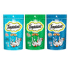 Temptations Savoury Salmon, Seafood Medley and Tempting Tuna Flavour Cat Treats Combo Cats-Treats & Others Temptations 3x85g
