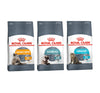 Royal Canin Hair & Skin, Hairball and Urinary Care Adult Cat Dry Food Combo Cats- Dry food Royal Canin 3x400g