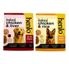 Henlo Baked Chicken & Liver and Chicken & Rice Dog Dry Food Combo Dogs- Dry Food Henlo 2.8kg+2.8kg