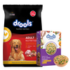 Drools Chicken and Egg Adult Dog Dry Food Dogs- Dry Food Drools 20kg+150g(Fresh Food Free)