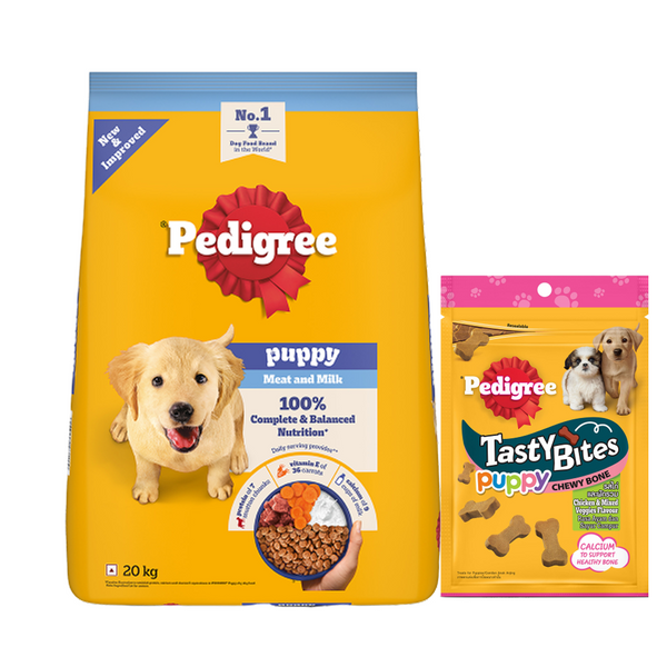 Pedigree Meat & Milk Puppy Dog Dry Food