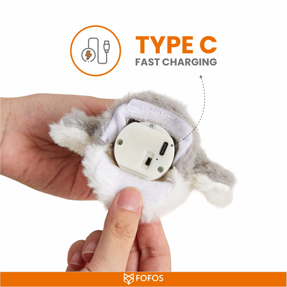 Barkbutler x Fofos Swinging Penguin Interactive Toy for Cats (White/Black) Cats-Toys Barkbutler