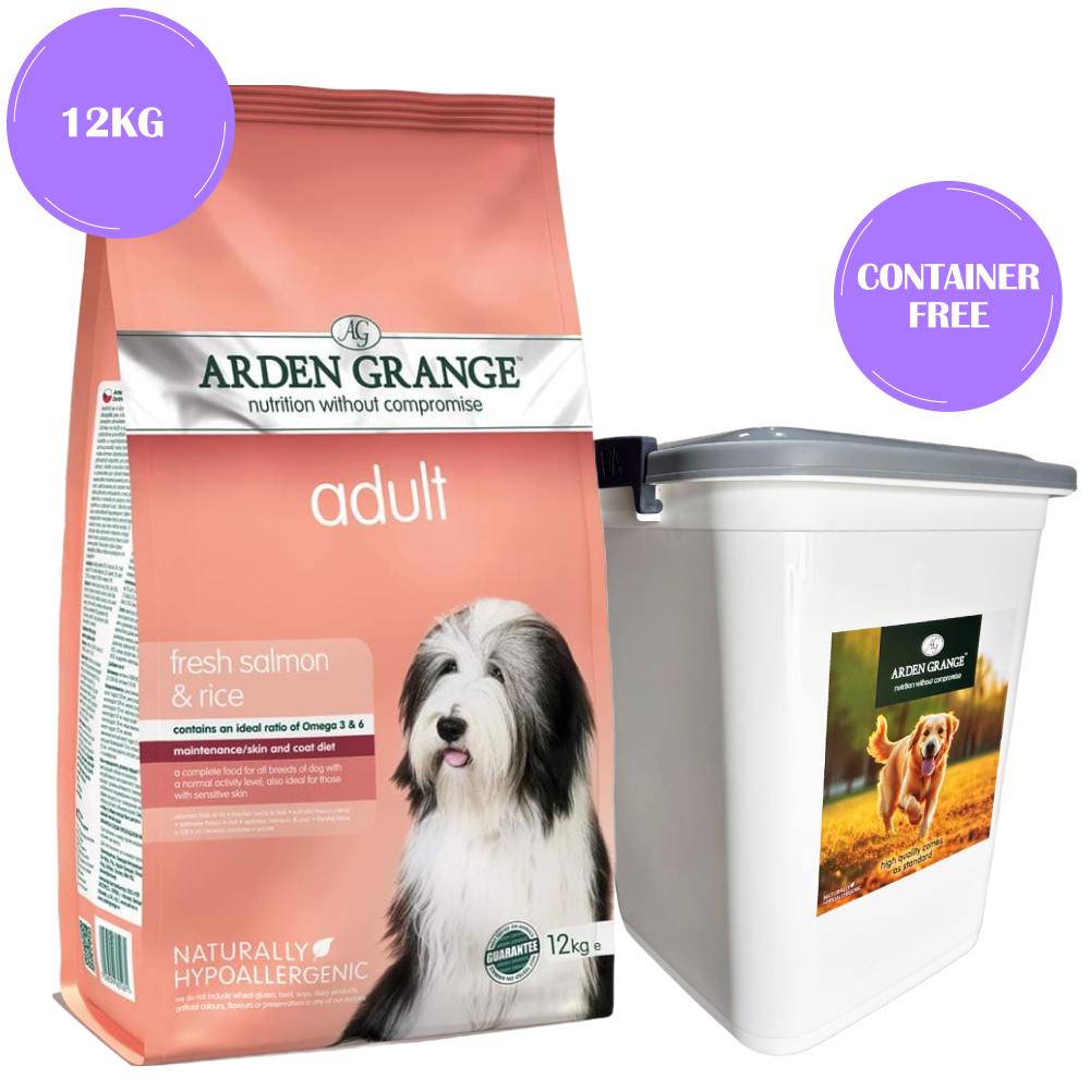 Arden Grange Adult Dog Dry Food Salmon Rice