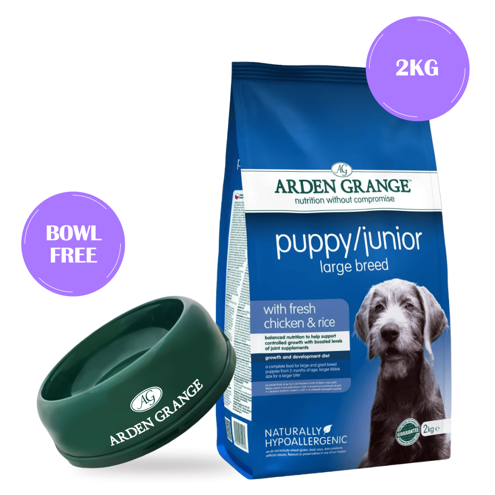 Buy Arden Grange Puppy Junior Large Breed Dog Dry Food Supertails