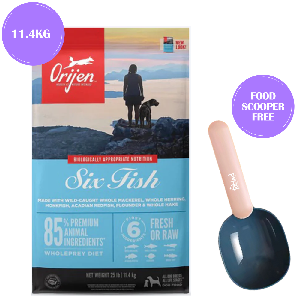 Orijen six fish dog food review online