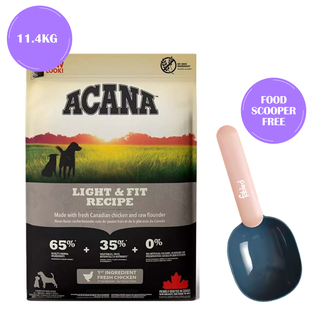 Buy Acana Light Fit Adult Dog Dry Food All Breeds Online Supertails