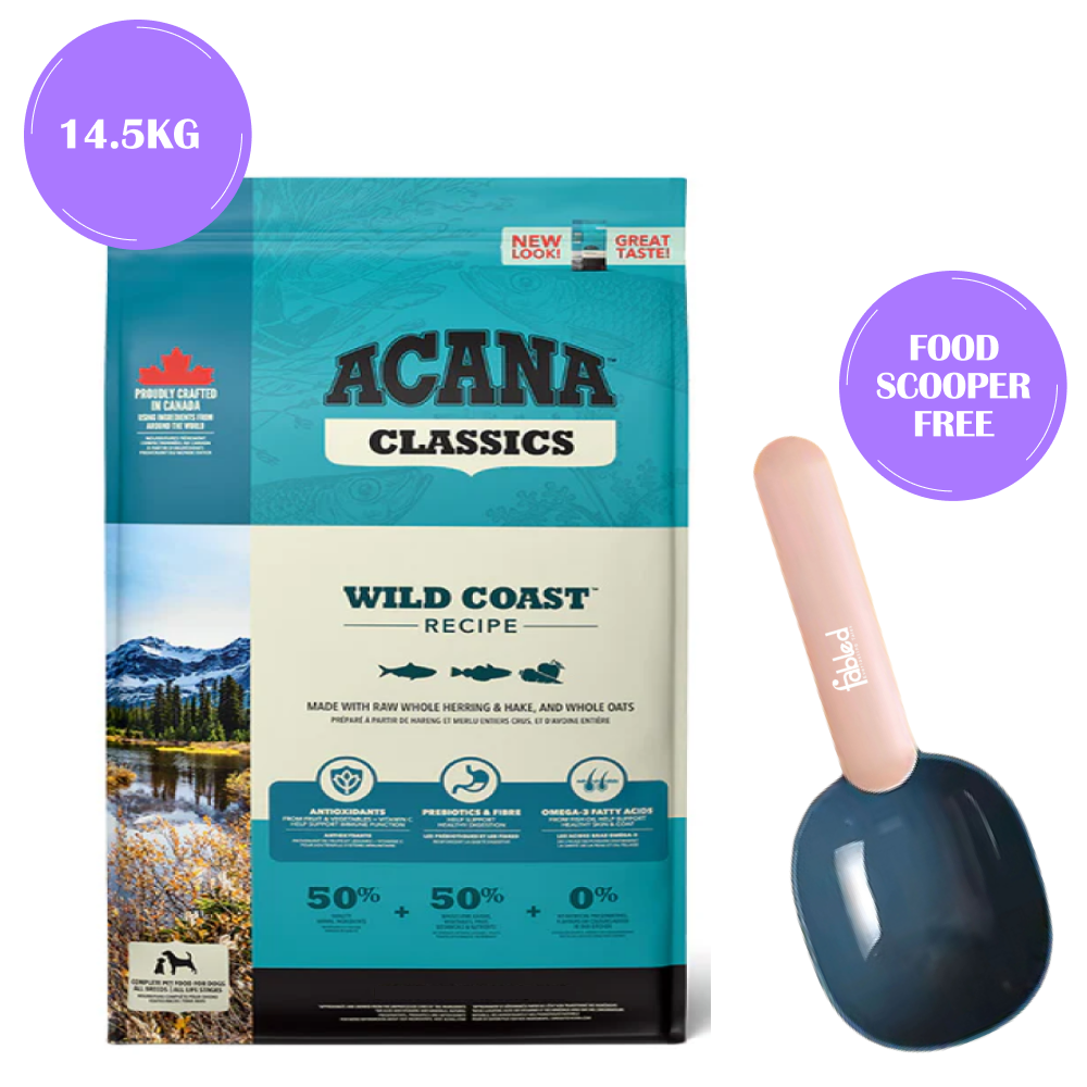 Acana Classic Wild Coast Dog Dry Food (All Breeds)