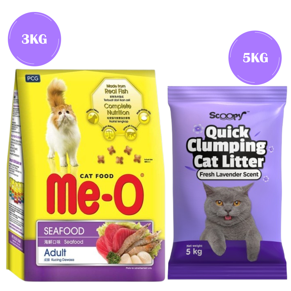 Me O Seafood Adult Cat Dry Food