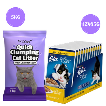 Purina Felix Chicken with Jelly Complete and Balanced Adult Cat Wet Food