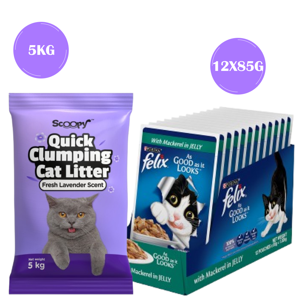 Purina Felix Mackerel with Jelly Complete and Balanced Adult Cat Wet Food