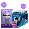 Purina Felix Tuna with Jelly Complete and Balanced Kitten Wet Food Cats-Wet Food Felix 12x85g+5kg Scoopy Litter