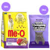 Me O Seafood Adult Cat Dry Food Cats- Dry food Me O 3kg+5kg Scoopy Litter