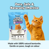 Scoopy Cat Litter | Lavender Scented | Quick Clumping | 100% Natural Bentonite White Sand Cats-Litter Scoopy