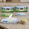 Toki on a Roll Ready to Patrol Tea Tree Scented Wipes for Dogs Dog-Grooming Supplies TOKI Dropship