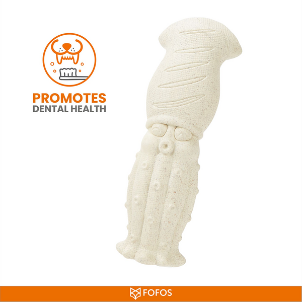 Barkbutler x Fofos Durable Sea Bass Chew Toy for Dogs