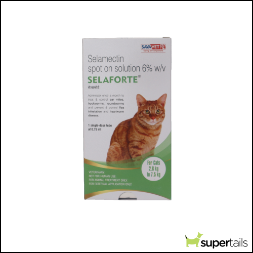 Savavet Selaforte (Selamectin) Tick and Flea Control Spot On for Cats