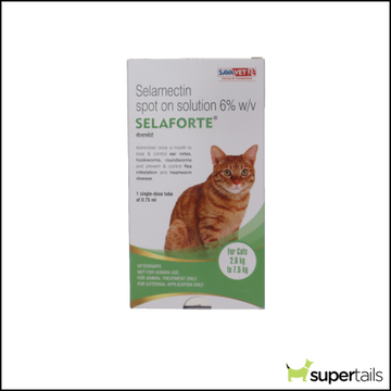 Savavet Selaforte (Selamectin) Tick and Flea Control Spot On for Cats