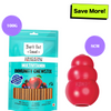 Bark Out Loud Immunity Multi Vitamin Chew Stix and Kong Classic Toy for Dogs and Cats Combo Exclusive Combo Exclusive Combo