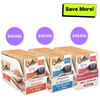 Sheba Maguro & Bream Fish, Skipjack & Salmon Fish and Fish with Sasami Mix Premium Cat Wet Food Combo Cats-Wet Food Sheba 72x35g