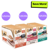 Sheba Fish with Dry Bonito Flake, Skipjack & Salmon Fish and Fish with Sasami Cat Wet Food Combo Cats-Wet Food Sheba 36x35g
