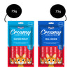 Drools Real Chicken and Seafood Medley Creamy Cat Treats Combo Cats-Treats & Others Drools 2x75g (10pcs)