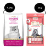 Signature Grain Zero Ocean Fish, Sardine and Mackerel Long Coat & Persian Cat Dry Food and Grain Zero Tuna and Ocean Fish Lickable Creamy Cat Treats Exclusive Combo Signature 1.2kg+75g