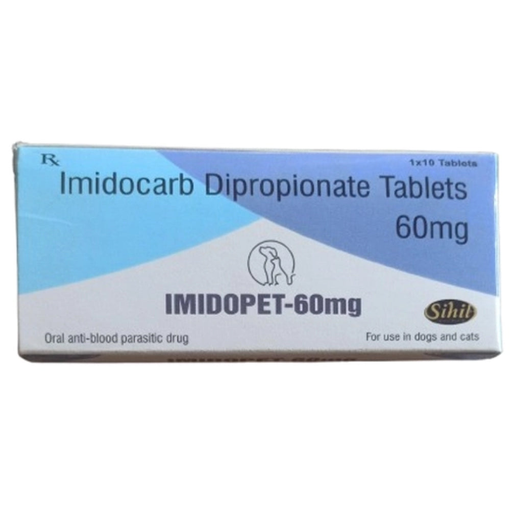 Sihil Imidopet 60mg Tablets (Imidocarb) for Dogs | Supertails