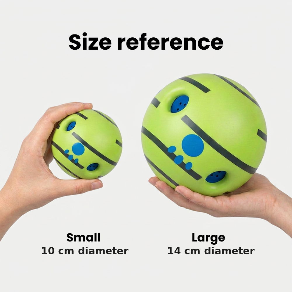 Skatrs Giggle Pet Sound Ball Toy for Dogs and Cats (Green) Both-Toys Skatrs