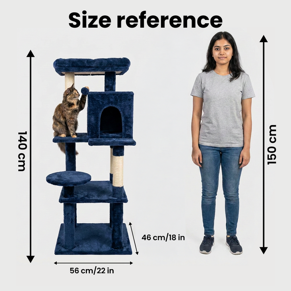 Skatrs Whisker Woods Cat Tree for Cats and Kittens