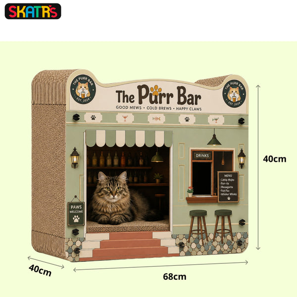 Skatrs The Purrr Bar Scratcher for Cats