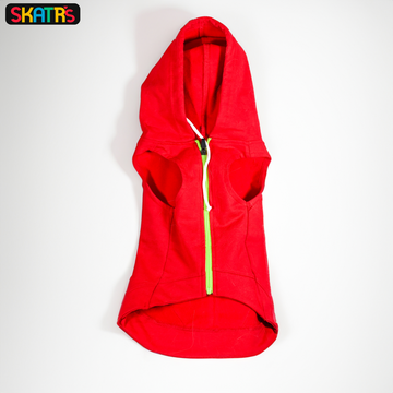 Skatrs  Breezy Vest with Pockets for Dog and Cats (Red)