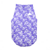 Skatrs Cotton Shirt for Dogs and Cats (Lavender and White) Both-Clothing & Accessories Skatrs