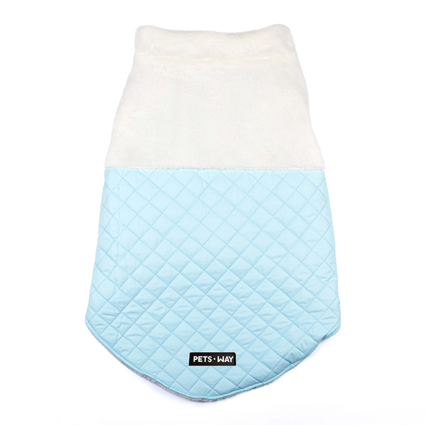 Pets Way Cozyquilt Winter Jacket for Dogs (Sky)