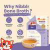 Nootie Nibblr Fish Bone Broth Hydrating Meal Topper Cat Wet Food Cats-Wet Food Nootie