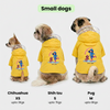 Pets Way Mistiq Yellow Monsoon Fun Raincoat for Dogs Dogs-Clothing & Accessories Pets Way Dropship