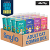 Smylo Adult Variety Combo, Tuna, Chicken & Mackerel, Fresh & No-Preservative Wet Cat Food