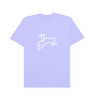 Hoomans Snuggle Sandwich T Shirt for Men and Women (Lavender) Pet Parent-Clothing & Accessories Hoomans Dropship