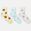 SocksXpress We Bare Bears Themed Crew Socks for Women (Pack of 3) Pet Parent-Clothing & Accessories SocksXpress UK4-7