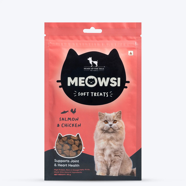 HUFT Meowsi Salmon & Chicken Soft Cat Treats