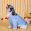 The Papaw Cartel Soft Cotton Embellished Koti Kurta for Dogs & Cats (Powder Blue) Both-Clothing & Accessories The Papaw Cartel Dropship