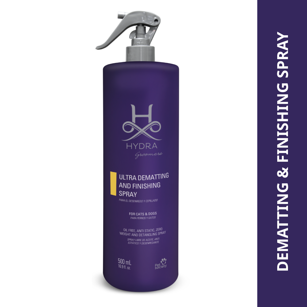 Hydra Groomers Ultra Dematting & Finishing Spray for Dogs and Cats Both-Grooming Supplies Hydra Groomers 500mL