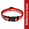 Glucklich Everyday Reflective Collar for Dogs (Cherry Pink) Dogs-Collar, Leashes, harnesses Glucklich XS:8-12in Neck