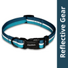 Glucklich Everyday Reflective Collar for Dogs (Sea Green) Dogs-Collar, Leashes, harnesses Glucklich M:18-22in Neck