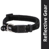 Trixie Safer Life Reflective Collar with Bell for Cats (Black) Cats-Collar, Leashes, harnesses Trixie One Size:6in Length