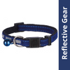 Trixie Safer Life Reflective Collar with Bell for Cats (Blue) Cats-Collar, Leashes, harnesses Trixie One Size:6in Length