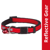 Trixie Safer Life Reflective Collar with Bell for Cats (Red) Cats-Collar, Leashes, harnesses Trixie One Size:6in Length