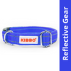 Kibbo Premium Reflective Padded With Soft Mesh Padding & Adjustable Design Collar for Dogs (Blue) Dogs-Collar, Leashes, harnesses Kibbo Dropship L
